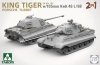 Takom 2178 Sd.Kfz.182 King Tiger Porsche Turret With 105mm KwK 46L/68 - 2 In 1 1/35